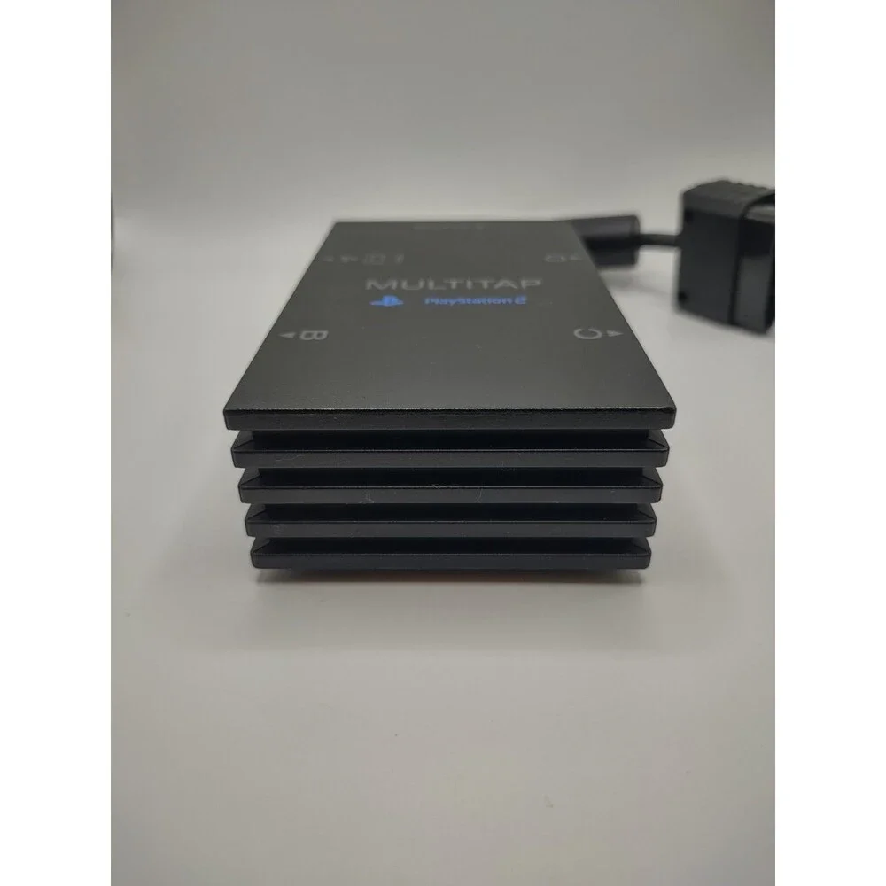 Sony Playstation 2 (PS2) Multitap Adapter SCPH-10090 OEM W/ 8MB Memory Card OEM